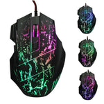 5500DPI Adjustable 7 Buttons LED Optical Professional Gaming Mouse