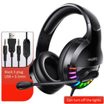 USB Stereo Wired Gaming Headphones