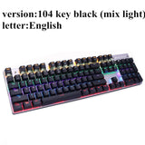 Mechanical Keyboard 87 Keys Blue Switch Gaming Keyboards