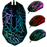 Wired Gaming Mouse 3200DPI LED Optical