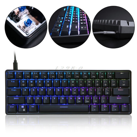 61 Key Mechanical Keyboard