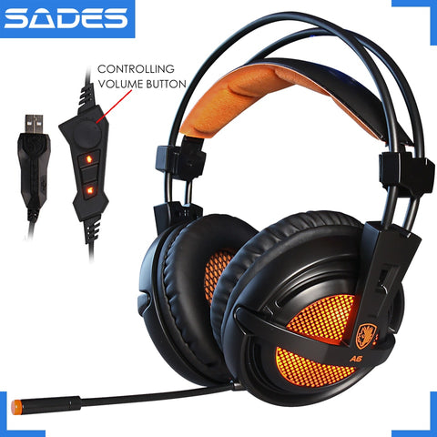 Voice Control Gaming Headphones Microphone