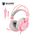 Voice Control Gaming Headphones Microphone