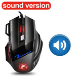 Ergonomic Wired Gaming Mouse 7 Button LED 5500 DPI