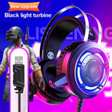 USB Stereo Wired Gaming Headphones