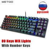 Gaming Mechanical Keyboard Backlit 89 Key